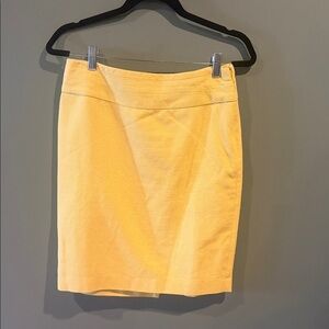 The Limited Sunny Yellow Pencil Skirt